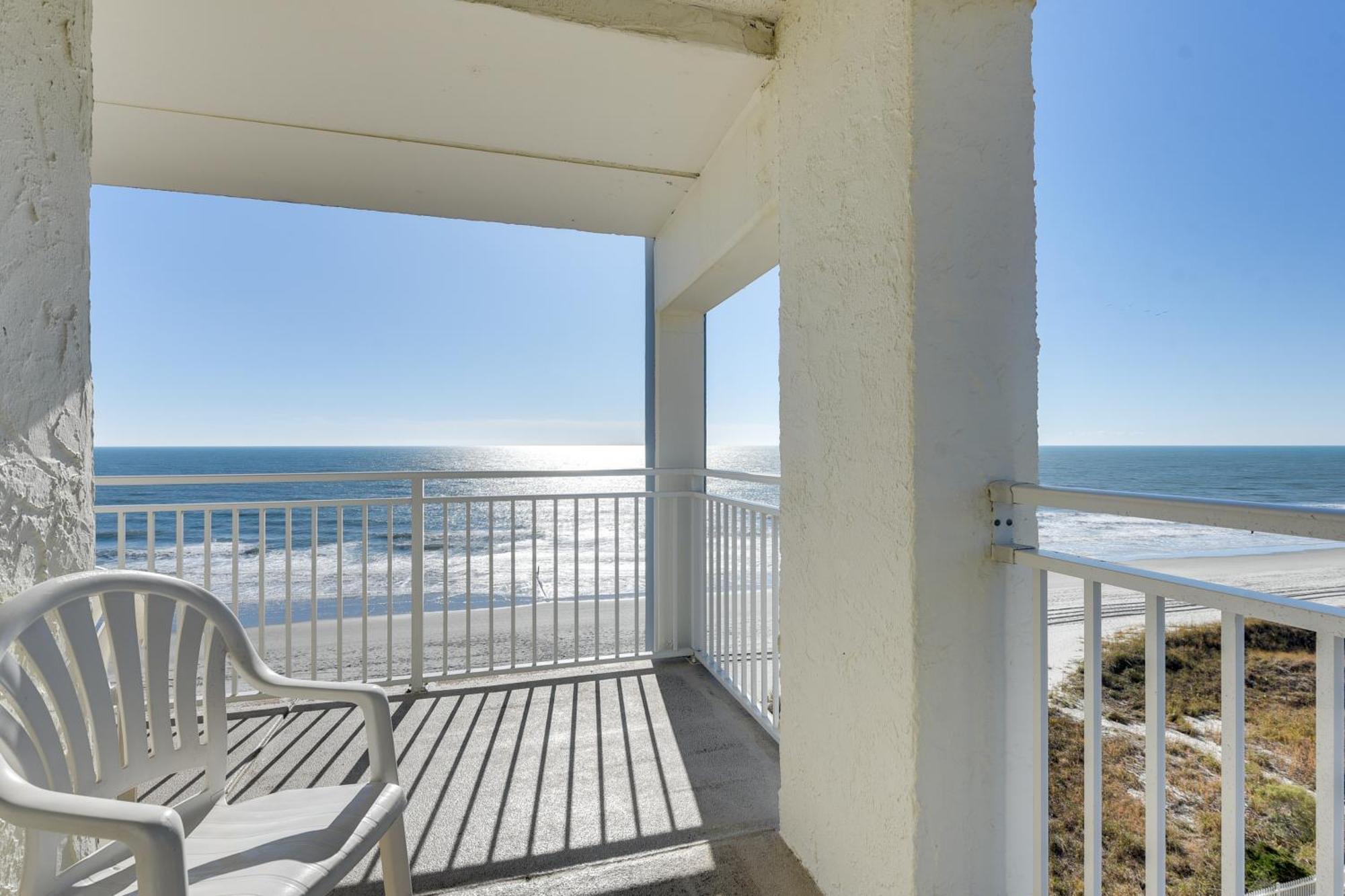 Oceanfront North Myrtle Beach Condo With Indoor Pool Exterior photo