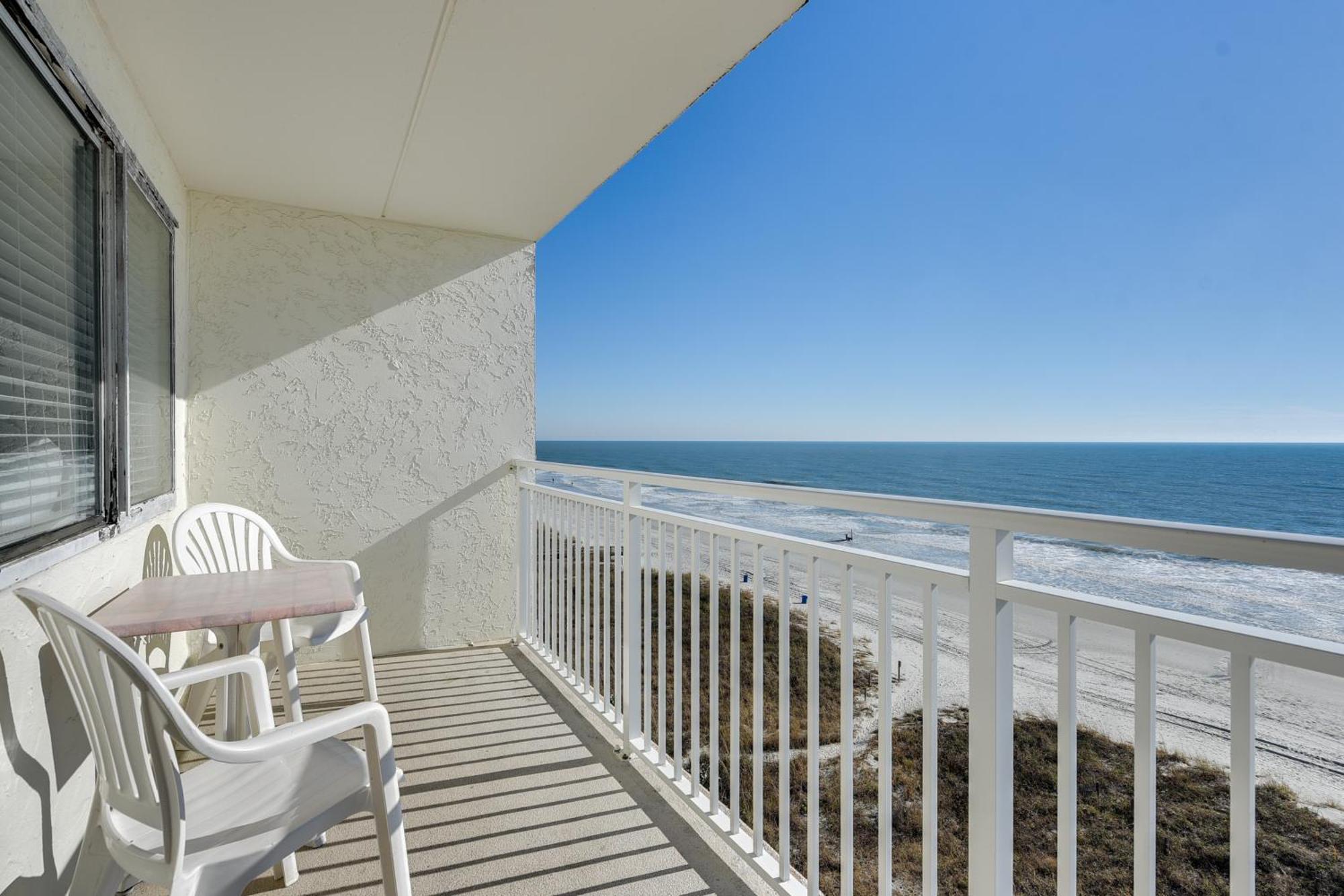 Oceanfront North Myrtle Beach Condo With Indoor Pool Exterior photo